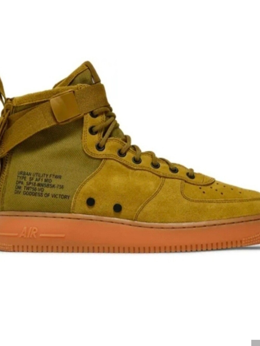 Nike Men's Air Force 1 Mid ' Desert Moss' SZ11 (917753-301)